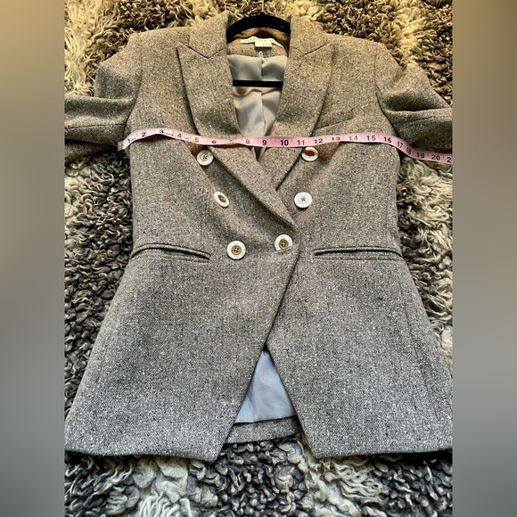Like New Veronica Beard Miller Jacket Stone size 0 - Picture 10 of 11